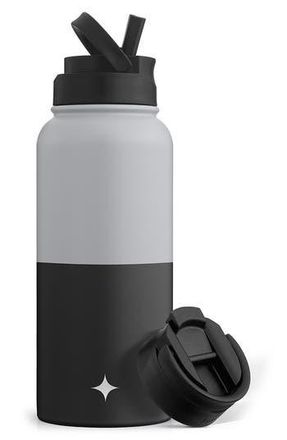 JoyJolt Stainless Steel Water Bottle - 32 oz. in Grey/Black at Nordstrom Rack
