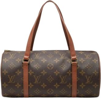 Louis Vuitton Pre-owned Papillon 30 - Dames - Vintage Handtas - Bruin - ONE Size - Vintage