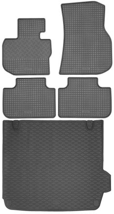 OEM Bmw X4 G02 Suv Desde Abril De 2018. Juego De Alfombrillas De Goma Para Coche + Alfombrilla Para Maletero