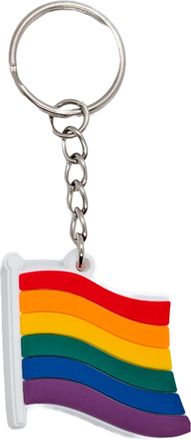 Generic Rainbow Gay Pride Keyring LGBT LQBTQ+ Support Keychain Ally Gift Trans Lesbian Bi Bisexual Parade March Key Chain Ring Bag Keys Gift Equality Equal Ri