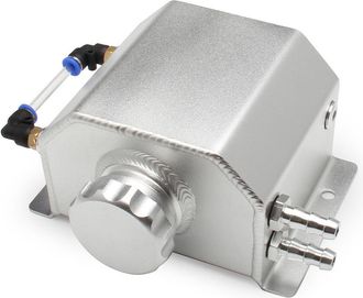 OEM Dep&oacute;sito De Aceite Cuadrado De 1l/2l Para M&aacute;quina De Aire Comprimido Para Modificaci&oacute;n De Autom&oacute;viles, Dep&oacute;sito De Rebosadero De Aleaci&oacute;n De Aluminio