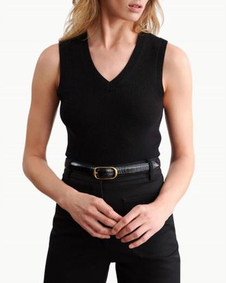 Nili Lotan February Tank In Dark Navy