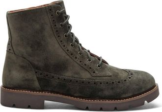 Aetrex Womens Margot Suede Boot In Green