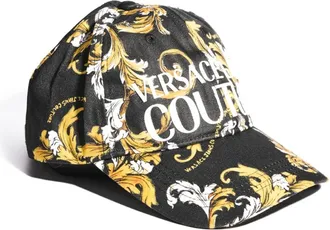 Versace Jeans Couture All Over Baroque Logo Cap - Heren - Petten - Veelkleurig - ONE Size - Katoen - Accessoires