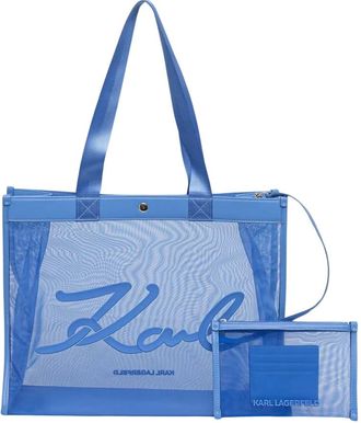Karl Lagerfeld Donna, Borse, Blu, Taglia unica, new
