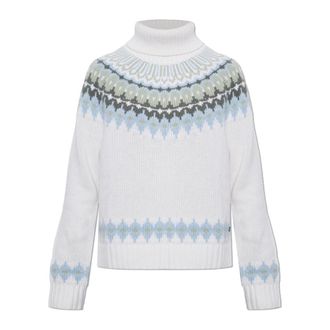 Bogner Ingrid Cuello Alto de Cachemir - Knitwear - Mujer - Beige - XL
