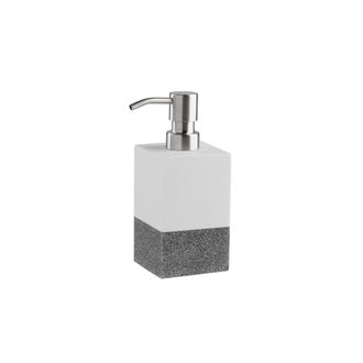 TFT Home Furniture SAADA soap dispenser, white / gray