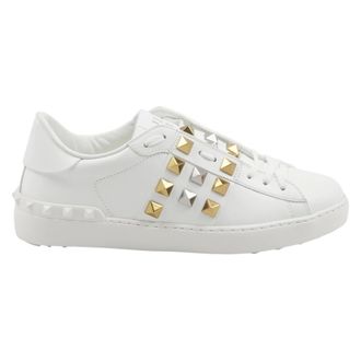 Valentino Sneakers, male, White, 8 UK, Rockstud Untitled Trainers