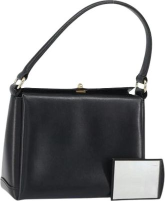 Gucci Pre-owned Vintage Handtas - Dames - Vintage Handtas - Zwart - ONE Size - Leer - Vintage