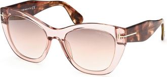 Tom Ford FT0940 CARA 72G Womens Sunglasses Pink Size 56