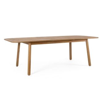 Konte Design Mesa extensible de madera de acacia de alta calidad