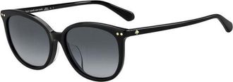 Kate Spade New York Alina/F/S Asian Fit 807/9O Womens Sunglasses Black Size 55