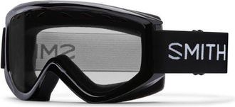 Smith Electra Airflow Snow Goggles in Black /Clear at Nordstrom