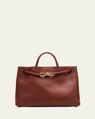 Bottega Veneta Medium Andiamo Leather Shoulder Bag