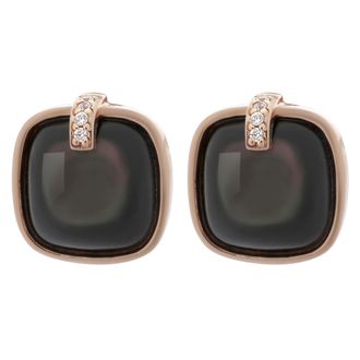 Orphelia Larina WoMens 925 Sterling Silver Stud Earrings - Rose ZO-7227 - One Size