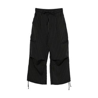 Yohji Yamamoto Donna, Pantaloni, Nero, XS, new