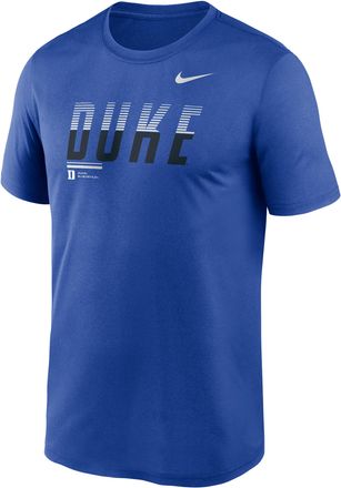 Nike Duke Sideline Legend Nike Mens Dri-FIT College T-Shirt in Blue | 02TI4EVDU-7SB