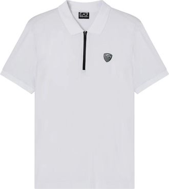 Emporio Armani Polo Shirt - Heren - Polos - Wit - L - Tops