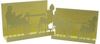 Vacchetti Vacchetti - Revistero De Metal Formas 1-2 Crema Cm35x12h24