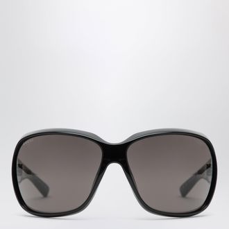 Gucci Square black acetate sunglasses