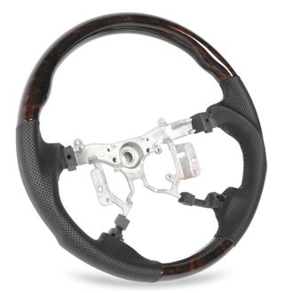 OEM Funda Para Volante De Cuero Genuino Con Estampado Por Transferencia De Agua, Apta Para Camry, Xv40, Highlander Y Previa (modelos 2007-2016)