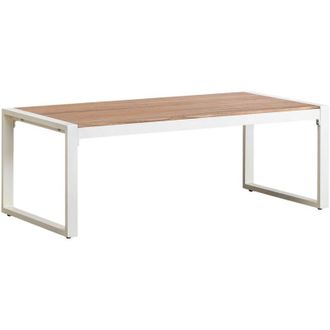 Sklum Sklum - Tavolino da giardino rettangolare 110x55 cm in alluminio Lipov