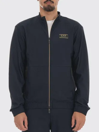 Emporio Armani Felpa in poliestere con zip