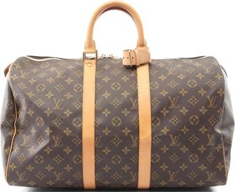 Louis Vuitton Borsone Keepall con monogramma 2000 - Marrone