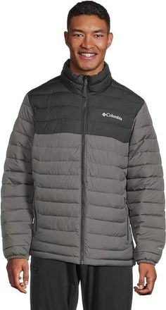 Columbia Powder Litetm II Jacket Mens Clothing City Grey/Shark : 2XL, Polyester