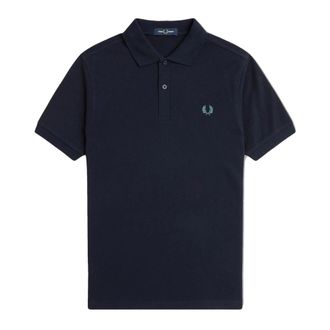 Fred Perry Hombre, Camisetas, Azul, Talla: M
