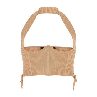 ADĀMO Andrea Adamo Tops, Dames, Bruin, S, Tops