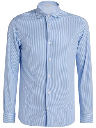 Brian Dales Gestreept overhemd - Blauw