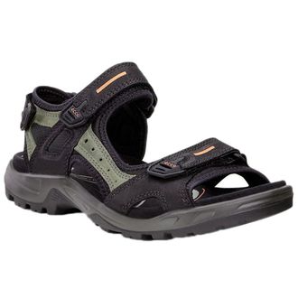 Ecco Ecco Offroad 069564 Nubuck Leather Mens Outdoor Sandals - Black Mole - Size:UK 10.5-11