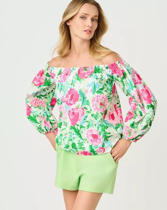 Lilly Pulitzer Siloe Off-the-Shoulder Top
