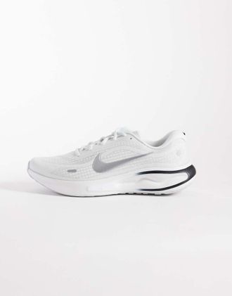 Nike Journey Run - Sneakers bianche e argento-Bianco