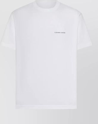 Canada Goose cotton logo crew neck graphic t-shirt