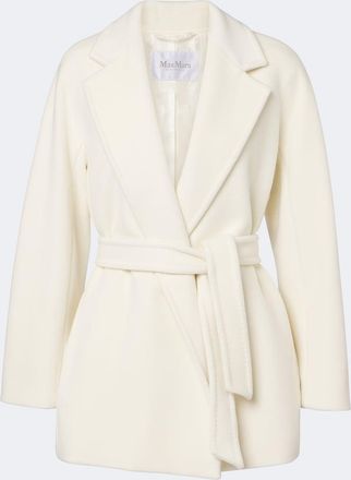 Max Mara Abrigo envolvente de lana virgen