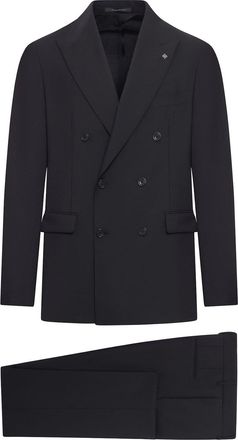 Tagliatore Tailored Wool And Mohair Suit