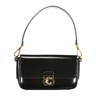 Coccinelle Shoulder Bags, female, Black, Size: ONE SIZE C-Me Lock Medium