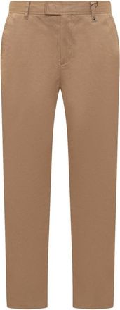 Burberry Shilton Katoenen Camel Beige Chino Broek