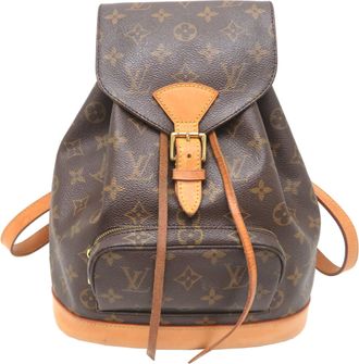 Louis Vuitton Brown Monogram Backpack (Pre-Owned)