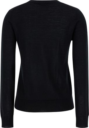 P.A.R.O.S.H. Crewneck Long Sleeve Sweater - Black