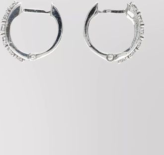 Emanuele Bicocchi earring pair zircone clear