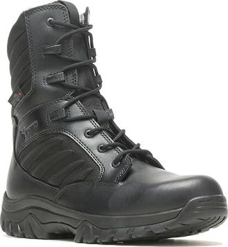 Bates GX X2 Tall Side Zip Dryguard+ Mens Shoes Black : 10.5 D - Medium, Leather
