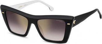 Carrera Womens 3046 S 54 80S Sunglasses - Black - One Size