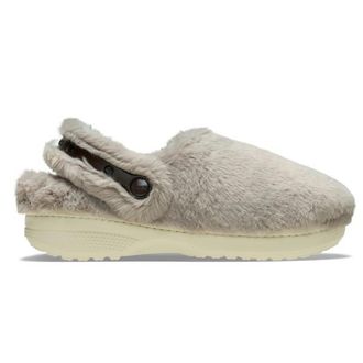 Crocs Classic Unfurgettable Clog Hausschuhe - Unisex | beige/grau