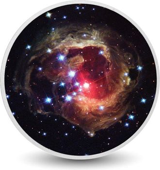 OEM Ecos De Luz: La Moneda De Plata V838 Monocerotis Outburst De 1 Oz