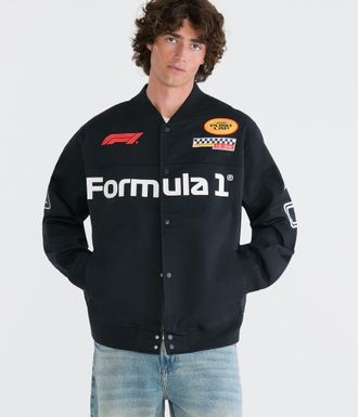 A&eacute;ropostale Formula 1 Racing Bomber Jacket