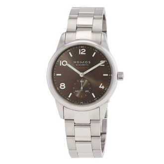 NOMOS Glash&uuml;tte Neomatik 39mm Smoke Automatic Mens Watch 764