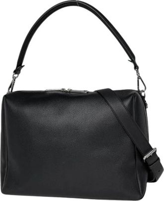 Fendi Pre-owned Vintage Schoudertas - Dames - Vintage Schoudertas - Zwart - ONE Size - Leer - Vintage